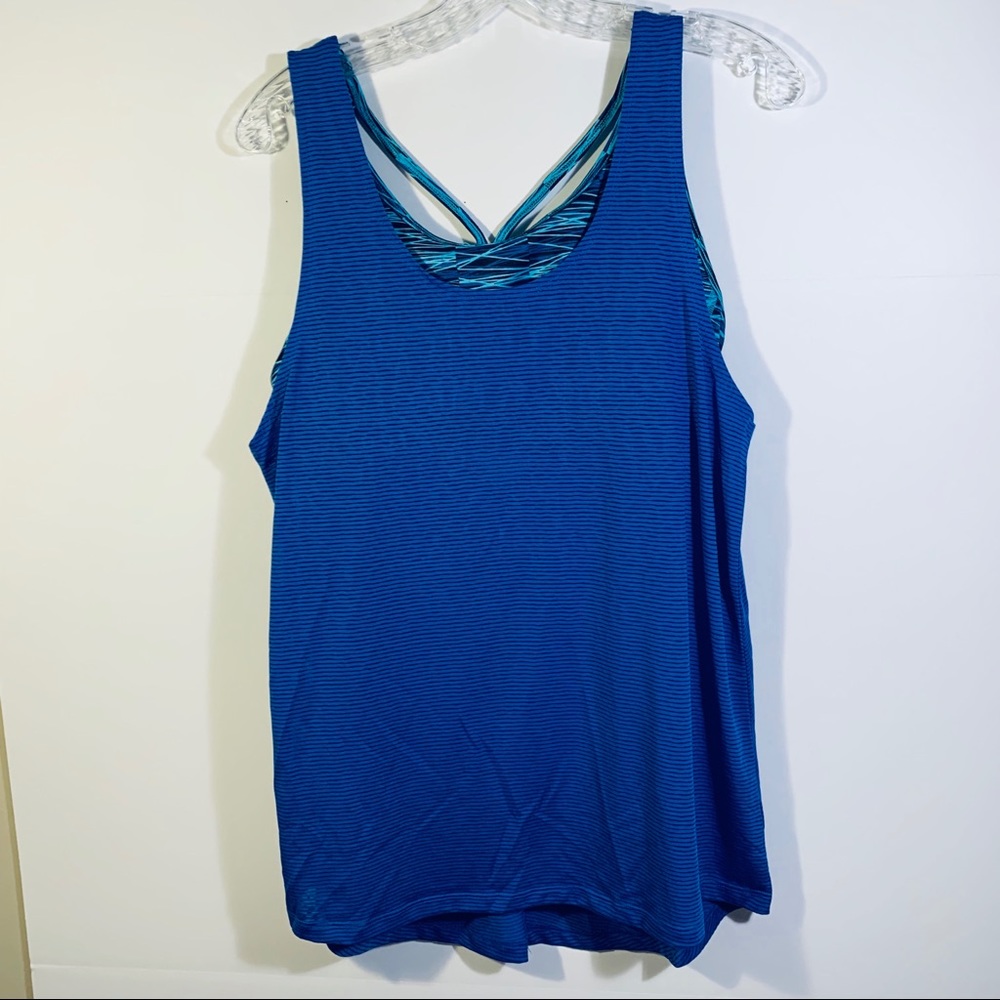 Champion workout tank and bra set